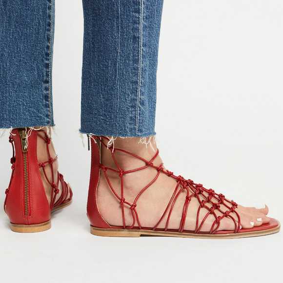 Free People Shoes - Free People Leather Sandals